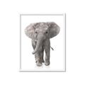 Picture of In Front Elephant _GroupedProduct_Rectangle_Portrait_Mini_ _GroupedProduct_Rectangle_Portrait_Framed_Matted_