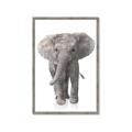 Picture of In Front Elephant _GroupedProduct_Rectangle_Portrait_Mini_ _GroupedProduct_Rectangle_Portrait_Framed_Matted_