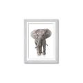 Picture of In Front Elephant _GroupedProduct_Rectangle_Portrait_Mini_ _GroupedProduct_Rectangle_Portrait_Framed_Matted_