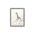 Picture of Summer Giraffe _GroupedProduct_Rectangle_Portrait_Mini_ _GroupedProduct_Rectangle_Portrait_Framed_Matted_
