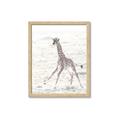 Picture of Summer Giraffe _GroupedProduct_Rectangle_Portrait_Mini_ _GroupedProduct_Rectangle_Portrait_Framed_Matted_