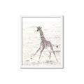 Picture of Summer Giraffe _GroupedProduct_Rectangle_Portrait_Mini_ _GroupedProduct_Rectangle_Portrait_Framed_Matted_