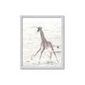 Picture of Summer Giraffe _GroupedProduct_Rectangle_Portrait_Mini_ _GroupedProduct_Rectangle_Portrait_Framed_Matted_