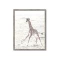 Picture of Summer Giraffe _GroupedProduct_Rectangle_Portrait_Mini_ _GroupedProduct_Rectangle_Portrait_Framed_Matted_