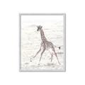 Picture of Summer Giraffe _GroupedProduct_Rectangle_Portrait_Mini_ _GroupedProduct_Rectangle_Portrait_Framed_Matted_