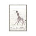 Picture of Summer Giraffe _GroupedProduct_Rectangle_Portrait_Mini_ _GroupedProduct_Rectangle_Portrait_Framed_Matted_