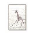 Picture of Summer Giraffe _GroupedProduct_Rectangle_Portrait_Mini_ _GroupedProduct_Rectangle_Portrait_Framed_Matted_