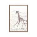 Picture of Summer Giraffe _GroupedProduct_Rectangle_Portrait_Mini_ _GroupedProduct_Rectangle_Portrait_Framed_Matted_