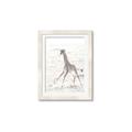 Picture of Summer Giraffe _GroupedProduct_Rectangle_Portrait_Mini_ _GroupedProduct_Rectangle_Portrait_Framed_Matted_