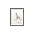 Picture of Summer Giraffe _GroupedProduct_Rectangle_Portrait_Mini_ _GroupedProduct_Rectangle_Portrait_Framed_Matted_