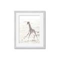 Picture of Summer Giraffe _GroupedProduct_Rectangle_Portrait_Mini_ _GroupedProduct_Rectangle_Portrait_Framed_Matted_