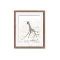 Picture of Summer Giraffe _GroupedProduct_Rectangle_Portrait_Mini_ _GroupedProduct_Rectangle_Portrait_Framed_Matted_