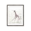 Picture of Summer Giraffe _GroupedProduct_Rectangle_Portrait_Mini_ _GroupedProduct_Rectangle_Portrait_Framed_Matted_