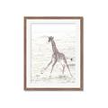 Picture of Summer Giraffe _GroupedProduct_Rectangle_Portrait_Mini_ _GroupedProduct_Rectangle_Portrait_Framed_Matted_