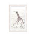 Picture of Summer Giraffe _GroupedProduct_Rectangle_Portrait_Mini_ _GroupedProduct_Rectangle_Portrait_Framed_Matted_