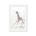 Picture of Summer Giraffe _GroupedProduct_Rectangle_Portrait_Mini_ _GroupedProduct_Rectangle_Portrait_Framed_Matted_