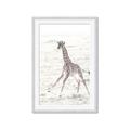 Picture of Summer Giraffe _GroupedProduct_Rectangle_Portrait_Mini_ _GroupedProduct_Rectangle_Portrait_Framed_Matted_