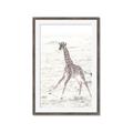Picture of Summer Giraffe _GroupedProduct_Rectangle_Portrait_Mini_ _GroupedProduct_Rectangle_Portrait_Framed_Matted_
