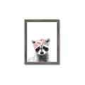 Picture of Flower Crown Raccoon _GroupedProduct_Rectangle_Portrait_Mini_ _GroupedProduct_Rectangle_Portrait_Framed_Matted_
