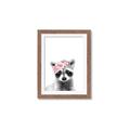 Picture of Flower Crown Raccoon _GroupedProduct_Rectangle_Portrait_Mini_ _GroupedProduct_Rectangle_Portrait_Framed_Matted_