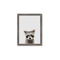 Picture of Peekaboo Raccoon _GroupedProduct_Rectangle_Portrait_Mini_ _GroupedProduct_Rectangle_Portrait_Framed_Matted_