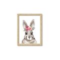 Picture of Floral Top Bunny _GroupedProduct_Rectangle_Portrait_Mini_ _GroupedProduct_Rectangle_Portrait_Framed_Matted_
