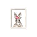 Picture of Floral Top Bunny _GroupedProduct_Rectangle_Portrait_Mini_ _GroupedProduct_Rectangle_Portrait_Framed_Matted_