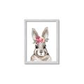 Picture of Floral Top Bunny _GroupedProduct_Rectangle_Portrait_Mini_ _GroupedProduct_Rectangle_Portrait_Framed_Matted_