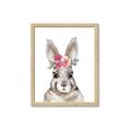 Picture of Floral Top Bunny _GroupedProduct_Rectangle_Portrait_Mini_ _GroupedProduct_Rectangle_Portrait_Framed_Matted_