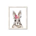 Picture of Floral Top Bunny _GroupedProduct_Rectangle_Portrait_Mini_ _GroupedProduct_Rectangle_Portrait_Framed_Matted_