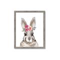 Picture of Floral Top Bunny _GroupedProduct_Rectangle_Portrait_Mini_ _GroupedProduct_Rectangle_Portrait_Framed_Matted_