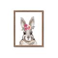 Picture of Floral Top Bunny _GroupedProduct_Rectangle_Portrait_Mini_ _GroupedProduct_Rectangle_Portrait_Framed_Matted_