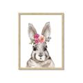 Picture of Floral Top Bunny _GroupedProduct_Rectangle_Portrait_Mini_ _GroupedProduct_Rectangle_Portrait_Framed_Matted_