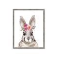 Picture of Floral Top Bunny _GroupedProduct_Rectangle_Portrait_Mini_ _GroupedProduct_Rectangle_Portrait_Framed_Matted_