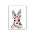Picture of Floral Top Bunny _GroupedProduct_Rectangle_Portrait_Mini_ _GroupedProduct_Rectangle_Portrait_Framed_Matted_