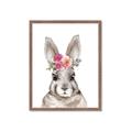 Picture of Floral Top Bunny _GroupedProduct_Rectangle_Portrait_Mini_ _GroupedProduct_Rectangle_Portrait_Framed_Matted_