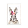 Picture of Floral Top Bunny _GroupedProduct_Rectangle_Portrait_Mini_ _GroupedProduct_Rectangle_Portrait_Framed_Matted_