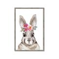 Picture of Floral Top Bunny _GroupedProduct_Rectangle_Portrait_Mini_ _GroupedProduct_Rectangle_Portrait_Framed_Matted_