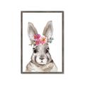 Picture of Floral Top Bunny _GroupedProduct_Rectangle_Portrait_Mini_ _GroupedProduct_Rectangle_Portrait_Framed_Matted_