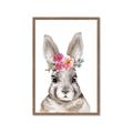 Picture of Floral Top Bunny _GroupedProduct_Rectangle_Portrait_Mini_ _GroupedProduct_Rectangle_Portrait_Framed_Matted_