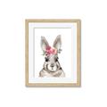 Picture of Floral Top Bunny _GroupedProduct_Rectangle_Portrait_Mini_ _GroupedProduct_Rectangle_Portrait_Framed_Matted_
