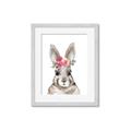 Picture of Floral Top Bunny _GroupedProduct_Rectangle_Portrait_Mini_ _GroupedProduct_Rectangle_Portrait_Framed_Matted_