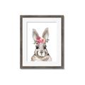 Picture of Floral Top Bunny _GroupedProduct_Rectangle_Portrait_Mini_ _GroupedProduct_Rectangle_Portrait_Framed_Matted_