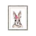 Picture of Floral Top Bunny _GroupedProduct_Rectangle_Portrait_Mini_ _GroupedProduct_Rectangle_Portrait_Framed_Matted_
