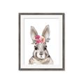 Picture of Floral Top Bunny _GroupedProduct_Rectangle_Portrait_Mini_ _GroupedProduct_Rectangle_Portrait_Framed_Matted_