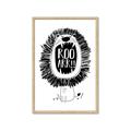 Picture of Roarrr _GroupedProduct_Rectangle_Portrait_Mini_ _GroupedProduct_Rectangle_Portrait_Framed_Matted_