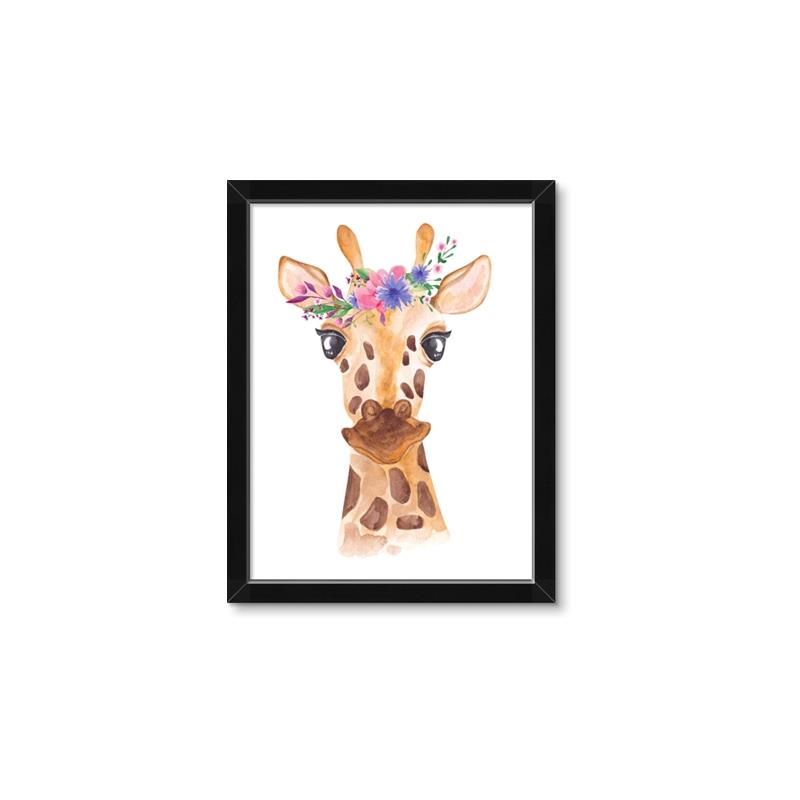 Picture of Squishy Giraffe _GroupedProduct_Rectangle_Portrait_Mini_ _GroupedProduct_Rectangle_Portrait_Framed_Matted_
