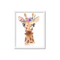 Picture of Squishy Giraffe _GroupedProduct_Rectangle_Portrait_Mini_ _GroupedProduct_Rectangle_Portrait_Framed_Matted_