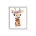 Picture of Squishy Giraffe _GroupedProduct_Rectangle_Portrait_Mini_ _GroupedProduct_Rectangle_Portrait_Framed_Matted_