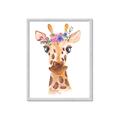 Picture of Squishy Giraffe _GroupedProduct_Rectangle_Portrait_Mini_ _GroupedProduct_Rectangle_Portrait_Framed_Matted_